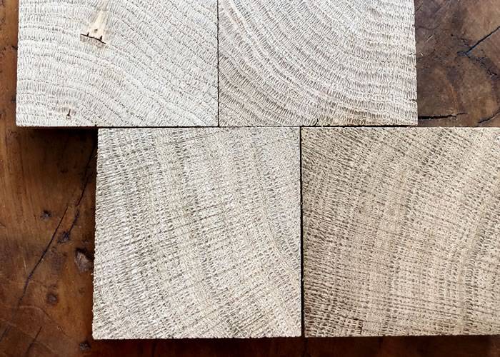 Parquet massif en bois de bout Chêne - 15 x 60 x 60 - brut - pavés à assembler