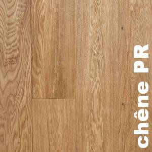 Parquet massif Chene Premier - 14 x 70 x 700 mm - brut