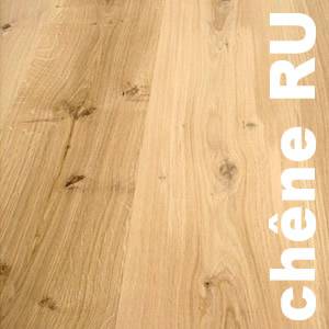 Parquet contrecollé Chêne PR/RU - 14 x 145 mm - brut - PROMO