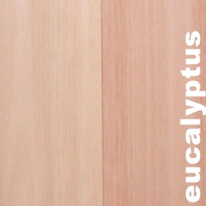 Contrecollé Eucalyptus Roche - 12 x 215 x 2200 mm - verni