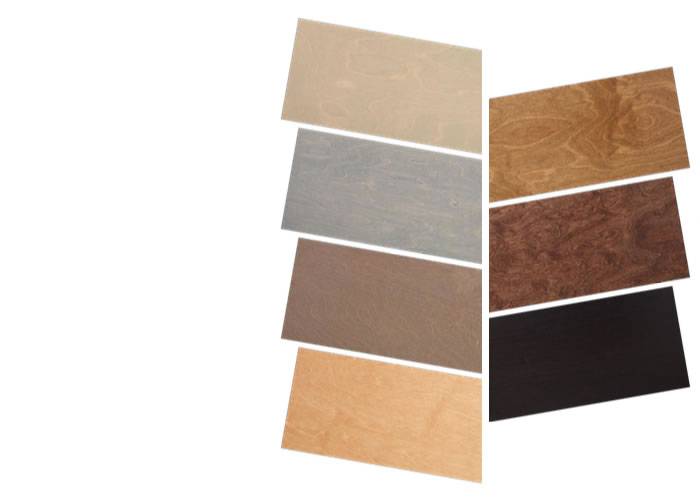 Contrecollé Bouleau Ristretto - 12 x 180 x 1500 mm - verni