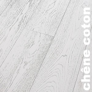 Parquet massif Chêne Rustique/Campagne - 20 x 180 mm - verni - DDCN