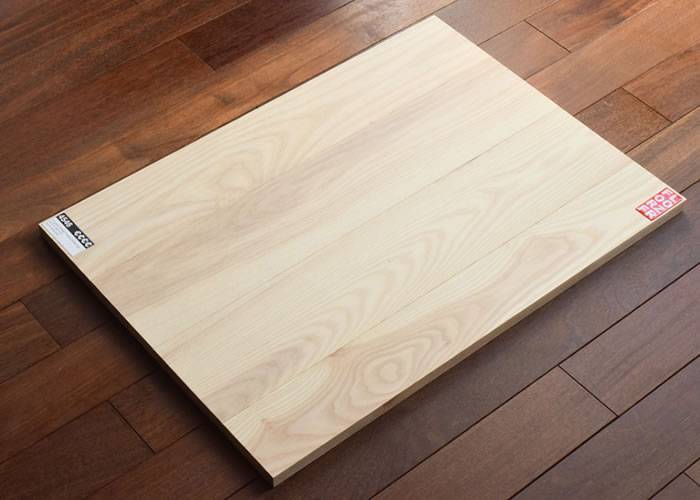 Parquet massif Frêne Olivier Nordic Select - 20 x 140 mm - verni ultra mat