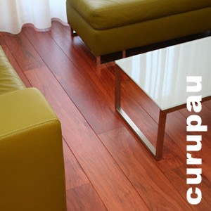 Parquet contrecollé Curupau - 16 x 135 mm - verni mat