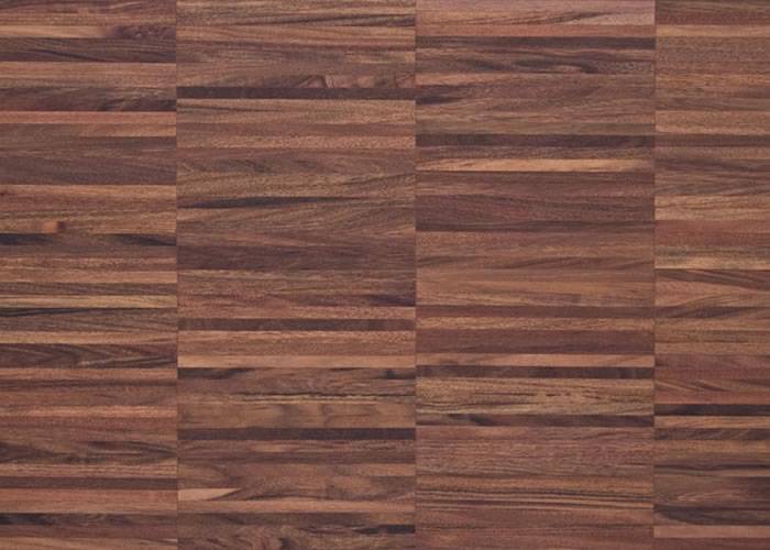 Parquet industriel Curupau - 22 x 8 x 160 mm - motif sur chants - Vesoul