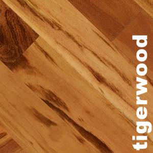 Parquets massifs bruts en Tigerwood