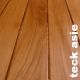 Parquet contrecollé Teck - 13 x 140 mm - huilé