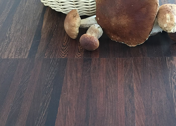 Parquet industriel Wengé - 9 x 14 x 160 mm - motif sur chants - Paris - PROMO