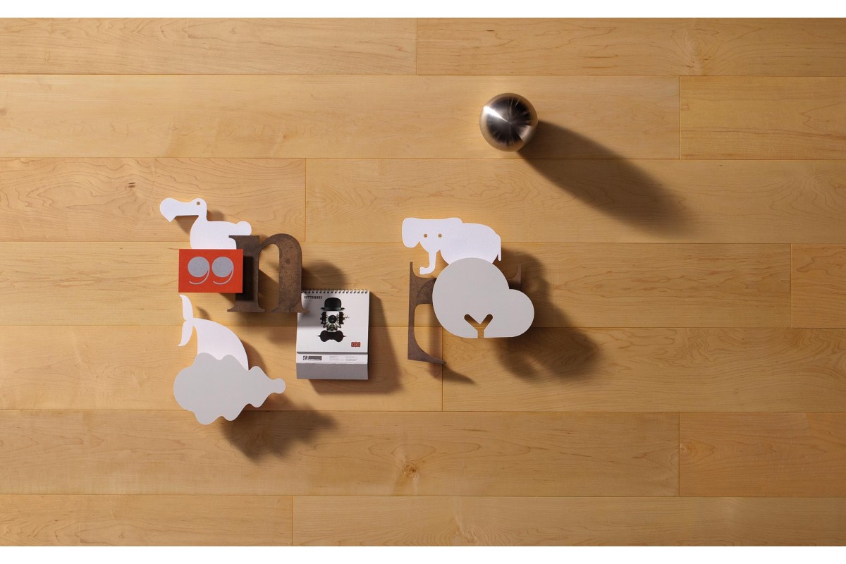 Parquet contrecollé Erable Sycomore Rustique - 10 x 120 x 1200 mm - verni