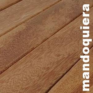 Parquet industriel Mandoquiera - 20 x 10 x 300 mm - motif sur chants - PROMO