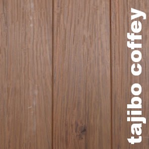 Parquet contrecollé Tajibo Coffey - 15 x 135 mm - verni unifiant