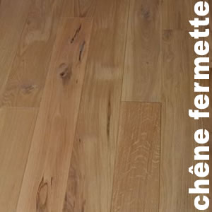 Parquet Massif Chêne Fermette - 20 x 200 mm - Huilé Gris - PROMO