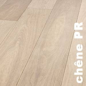 Parquet contrecollé Chêne Premier - 10 x 148 x 1860 mm - huilé blanc - Antibes