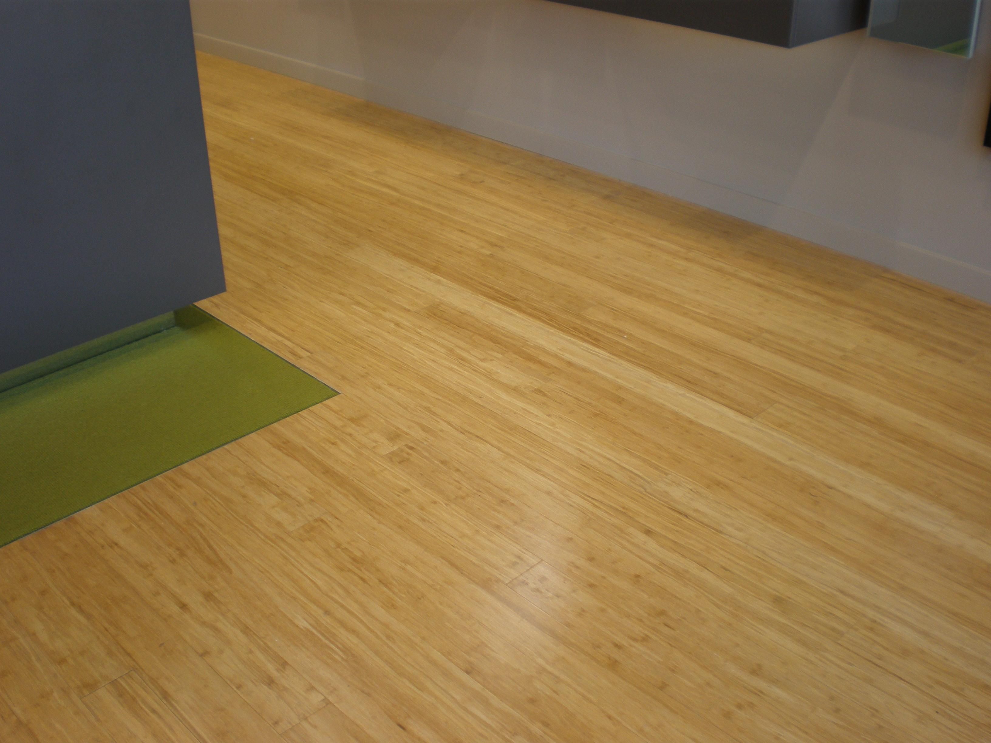 Parquet contrecollé Bambou BambooElite Moso - 15 x 159 x 1960 mm - verni - naturel - horizontal - colis de 2,493 m2