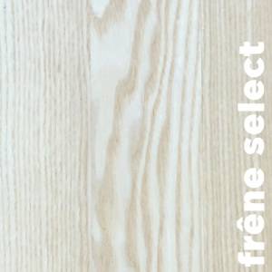 Parquet contrecollé Frêne Select - 10 x 70 x 490 mm - verni - Tours