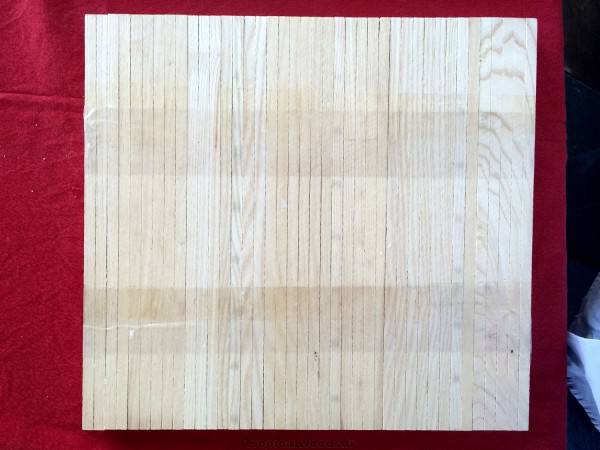 Parquet industriel Frêne - 16 x 10 x 160 mm