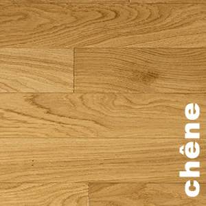 Parquet contrecollé Chêne Nature - 10 x 70 x 490 mm - verni mat - PROMO