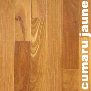 Parquet massif Cumaru Blond - 14 x 90 mm - huilé