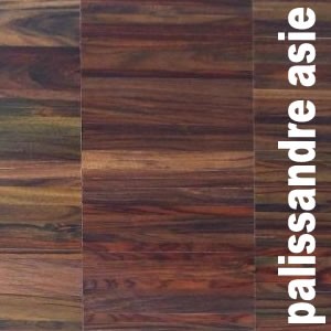 Parquet industriel sur chants en Palissandre Asie Sonokeling