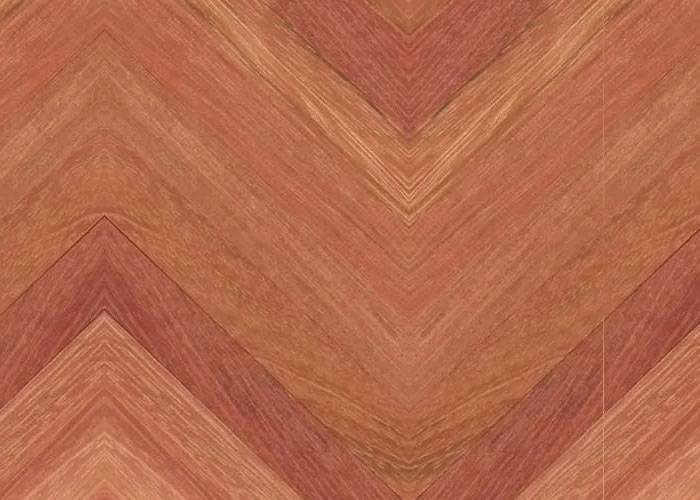 Parquet massif Jatoba Point Hongrie - 14 x 90 x 500 mm - verni ou huilé