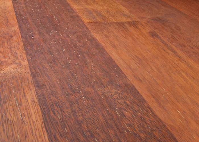 Parquet massif Merbau - 14 x 90 mm - huilé - La Rochelle