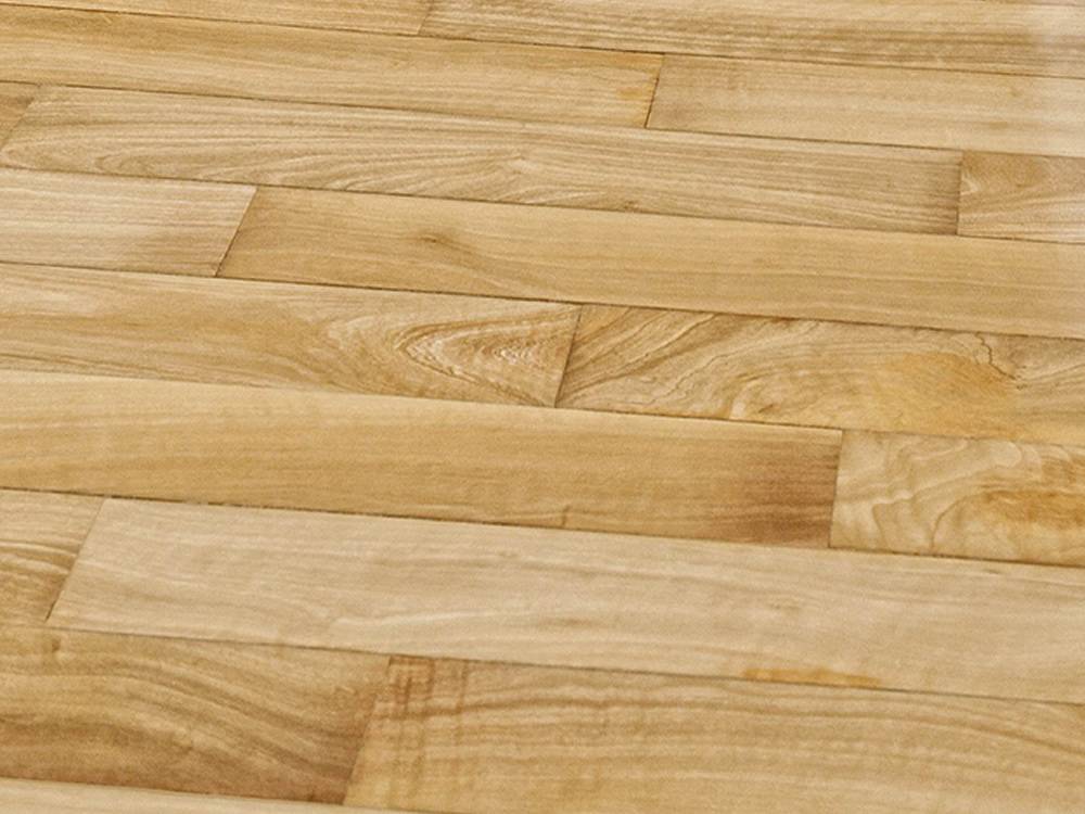 Parquet massif Olivier blanc - 14 x 65 x 500 mm - brut