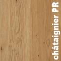 Parquet massif Châtaignier AB - 14 x 70 mm - brut