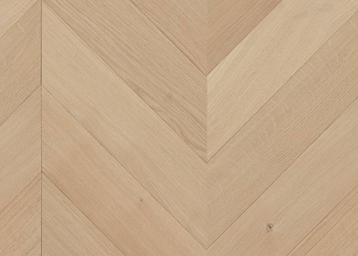 Parquet contrecollé Chêne Premier Point Hongrie - 14 x 90 x 510 mm - brut