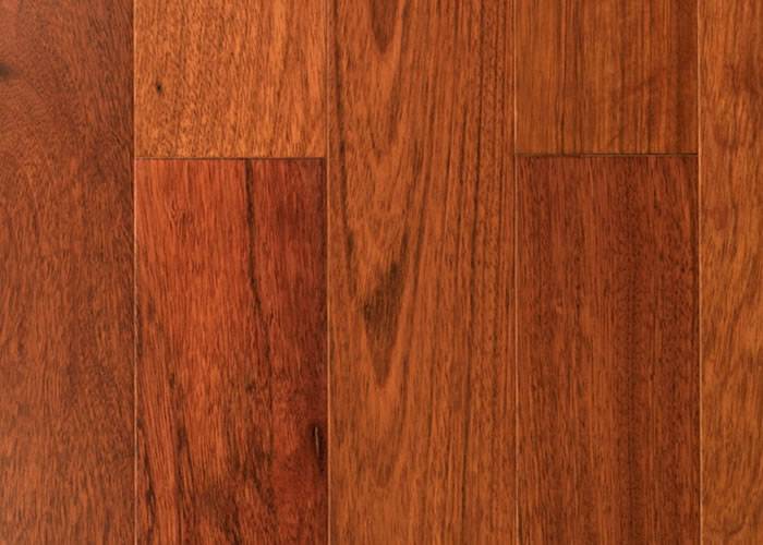 Parquet contrecollé Jatoba - 11 x 140 mm - verni satiné - PROMO