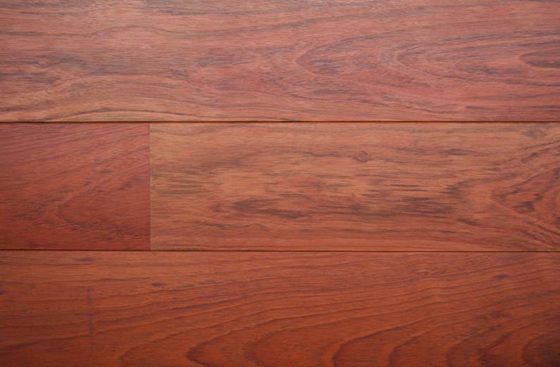 Parquet contrecollé Jatoba - 11 x 140 mm - verni satiné - PROMO