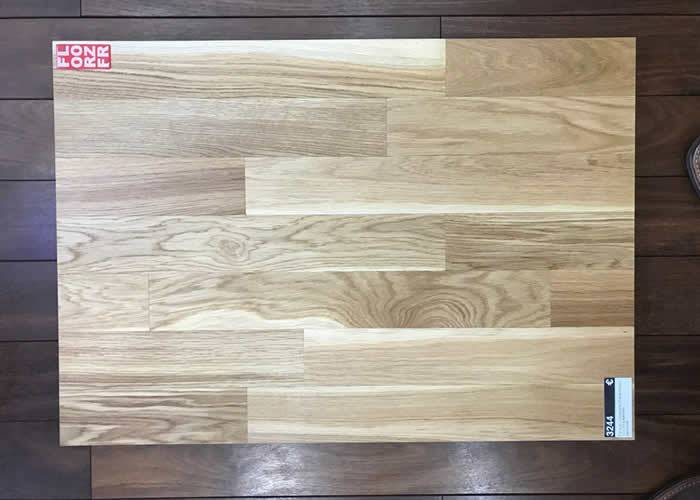 Parquet contrecollé Chêne Nature - 10 x 70 x 490 mm - verni mat - PROMO