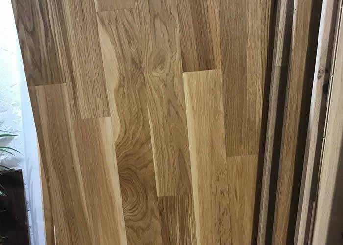 Parquet contrecollé Chêne Nature - 10 x 70 x 490 mm - verni mat - PROMO