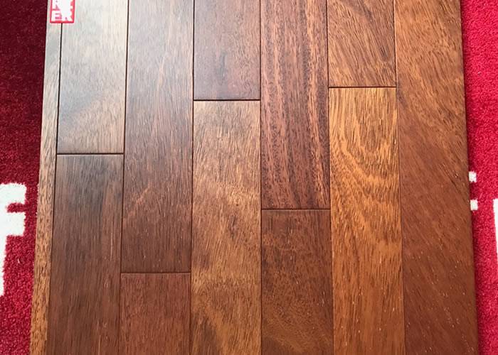 Parquet massif Merbau - 14 x 140 mm - verni mat - Bali