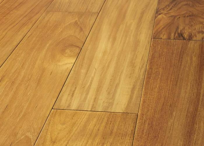 Parquet massif Teck - 15 x 120 mm - brut - Bali