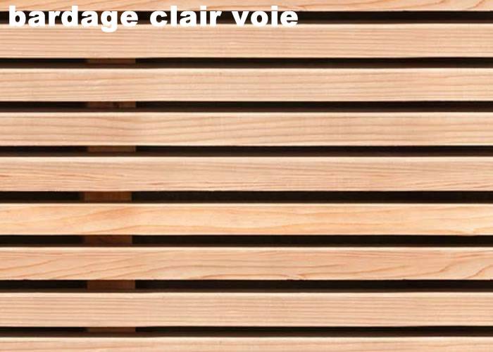 Bardage en Mélèze de Sibérie - 20 x 145 x 3995 mm - clin