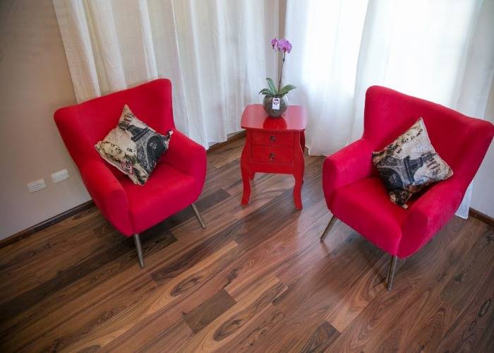 Parquet contrecollé Morado Rustique - 15 x 135 mm - brut
