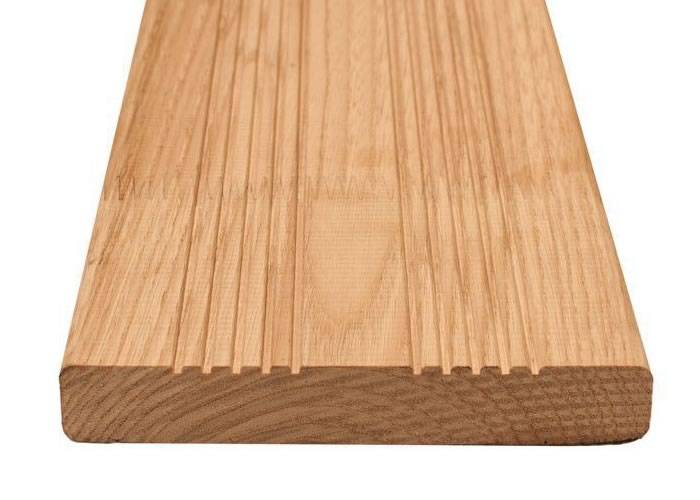 Lames de terrasse Châtaignier - 22 x 145 x 2000 à 5000 mm - lisse abouté