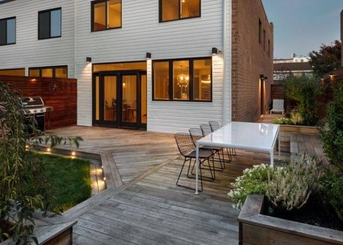 Lames de terrasse Châtaignier - 22 x 145 x 2000 à 5000 mm - lisse abouté