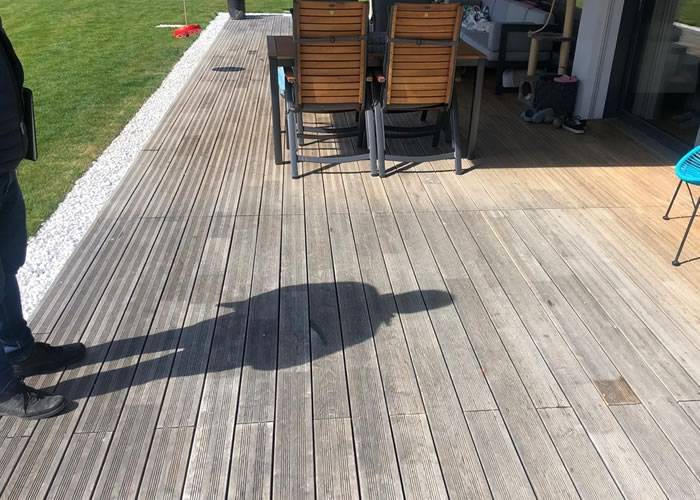 Lames de terrasse Châtaignier - 22 x 145 x 2000 à 5000 mm - lisse abouté