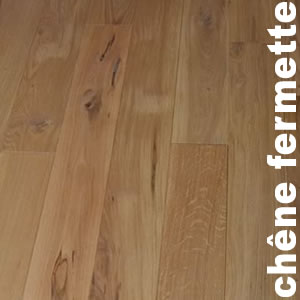 Parquet massif préfini en Chêne CA Fermette
