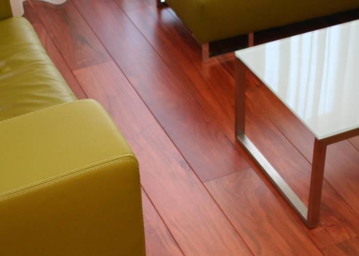 Parquet contrecollé Curupau - 15 x 135 mm - verni mat