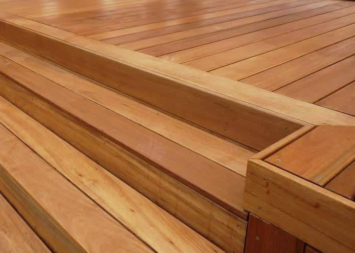 Lames de terrasse Iroko - 23 x 135 mm - 2 faces lisses - PROMO