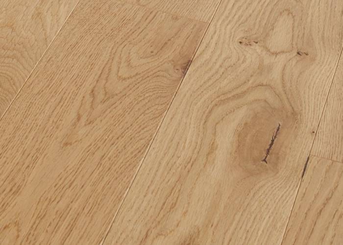 Parquet contrecollé Chêne Rustique - 15 x 190 mm - verni naturel - Poitiers