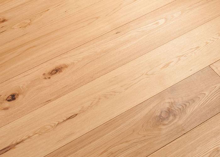 Parquet contrecollé Chêne Rustique - 14 x 220 mm - huilé naturel - Menton