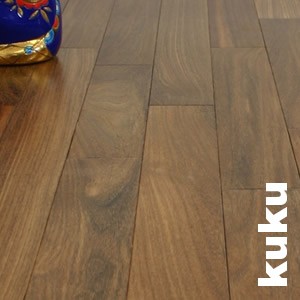 Parquet massif préfini en Sucupira, Châtaignier du Brésil