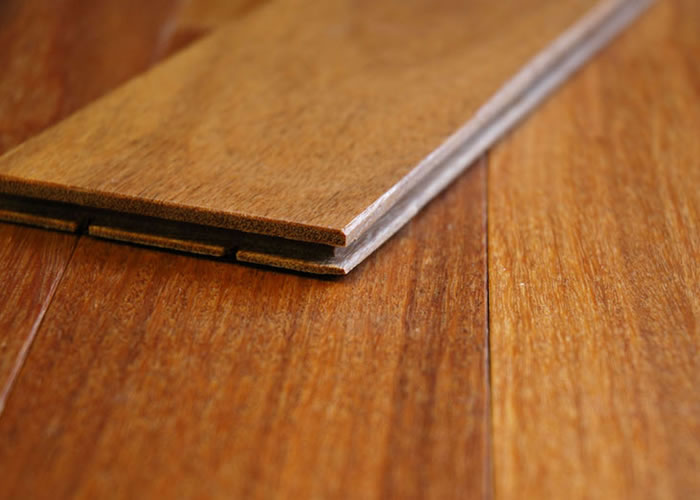 Parquet massif Cumaru - 15 x 120 mm - sans chanfreins - brut - PROMO