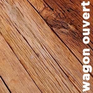 Parquet aspect plancher de wagon en Chêne RU Rustique Europe