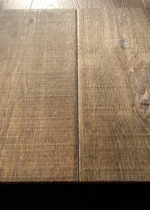 Parquet contrecollé Chêne Rustique - 15 x 220 x 2200 mm - huilé - aspect vieux bois