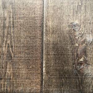 Parquet contrecollé Chêne Rustique - 15 x 90/125/190/220 x 2200 mm - huilé - aspect vieux bois