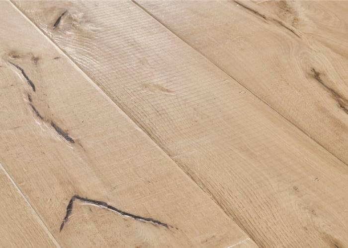 Parquet contrecollé Chêne Rustique - 15 x 220 x 2200 mm - huilé incolore